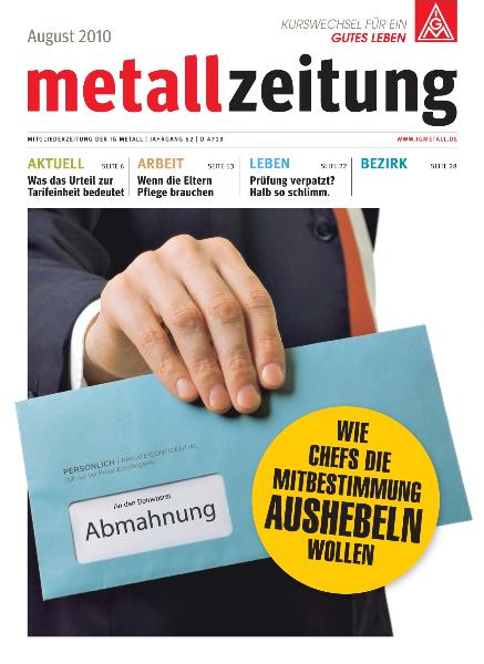 metallzeitung - August 2010