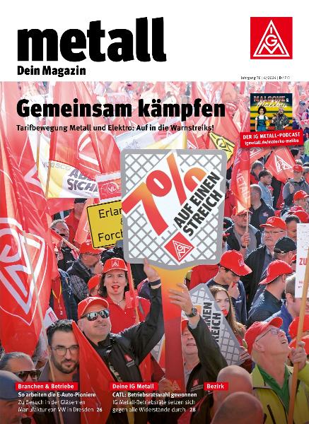 metall. Dein Magazin, November/Dezember 2024