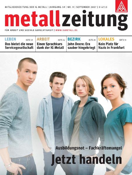 metallzeitung - September 2007