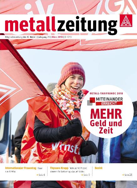 metallzeitung März 2018