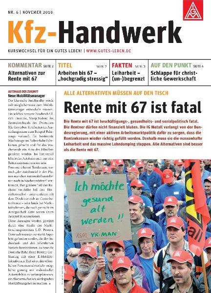 Kfz-Handwerk Nr. 6 / November 2010