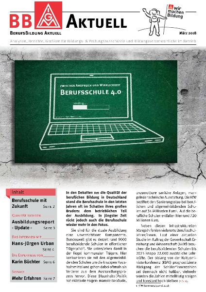 BBAktuell - Berufsschule 4.0 (02/2018)