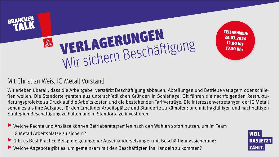 BranchenTalk mit Christian Weis: 