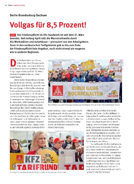metall - Regionalseiten Berlin-Brandenburg-Sachsen Mai/Juni 2023