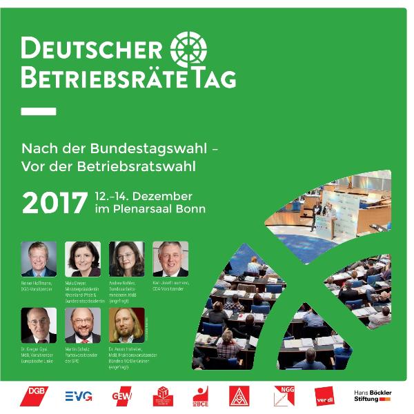 Einladung Deutscher Betriebsrätetag 2017