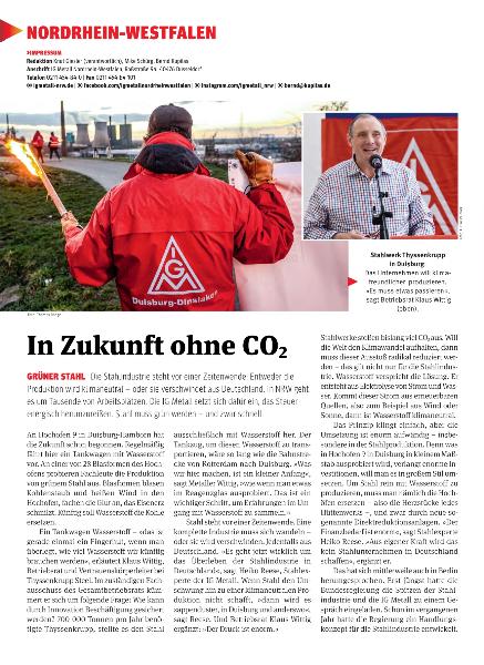 metallzeitung - Regionalseiten Nordrhein-Westfalen Juni 2021