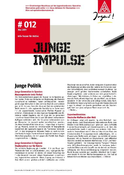 Junge Impulse, Ausgabe 12 (05/2011)