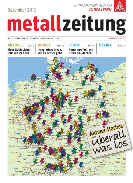 metallzeitung - Dezember 2010