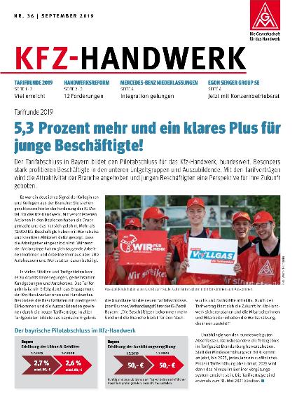 Kfz-Handwerk Nr. 36/2019