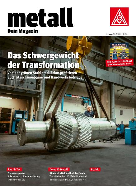 metall. Dein Magazin, Mai/Juni 2024