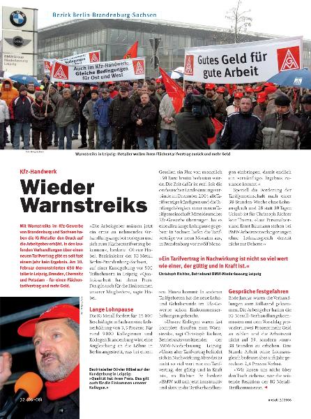 metall-Regionalseiten Berlin-Brandenburg-Sachsen März 2006