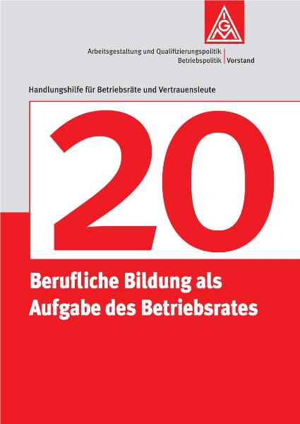 Berufliche Bildung als Aufgabe  des Betriebsrats (2025)