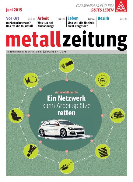 metallzeitung Juni 2015