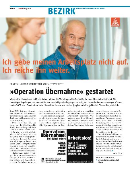 metall - Regionalseiten Berlin-Brandenburg-Sachsen Februar 2008