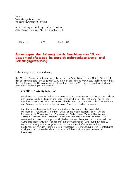 EMB Soli-Pakt / Grenzüberschr. DL - Gastmitgliedschaft