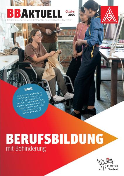 BBAktuell – BERUFSBILDUNG MIT BEHINDERUNG (02/2025)