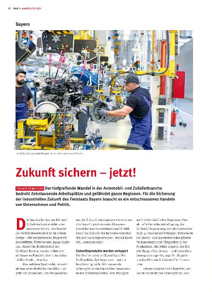 metall - Regionalseiten Bayern 11/12 2025