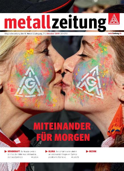 metallzeitung Oktober 2019