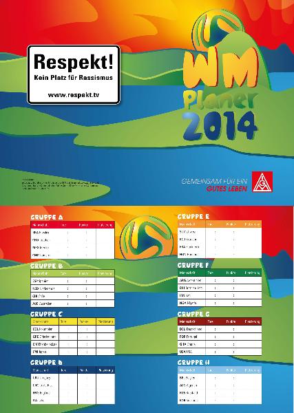 Voransicht WM-Planer 2014