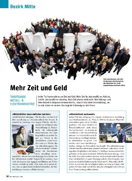 metallzeitung - Regionalseiten Mitte Dezember 2014