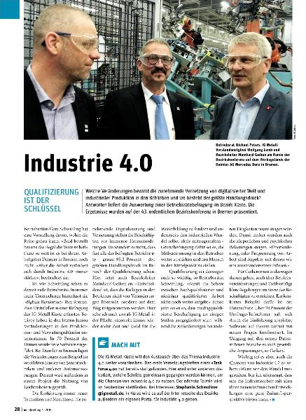 metallzeitung - Regionalseiten Küste Juli 2015