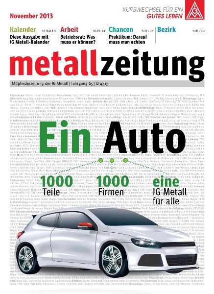 metallzeitung November 2013