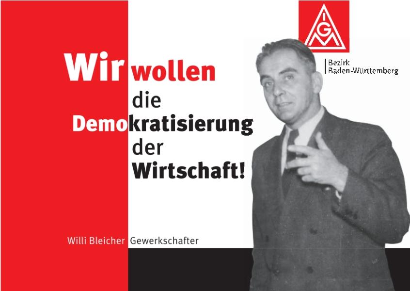 Postkarte: Willi Bleicher - Motiv 3