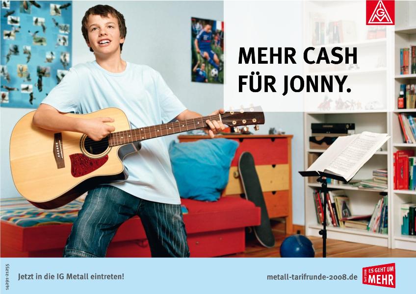 Plakatmotiv 'Mehr Cash für Jonny'