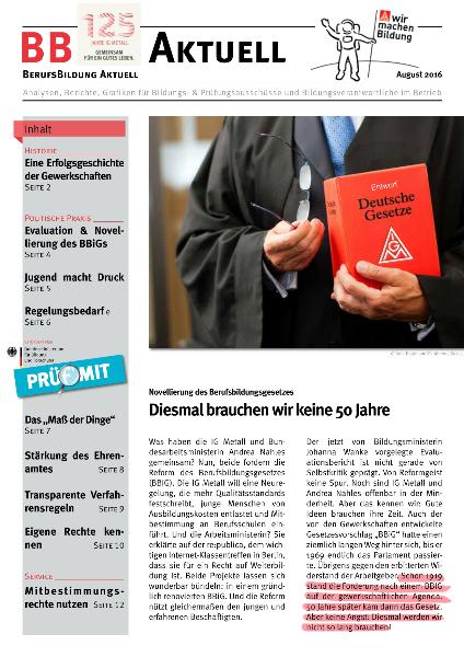 BBAktuell - BBiG (03/2016)
