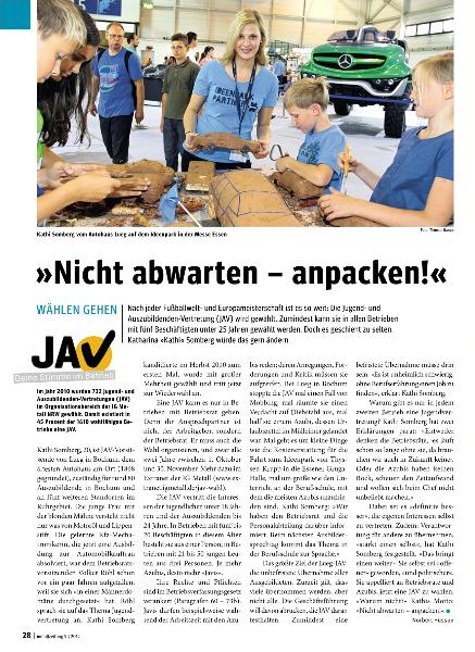 metallzeitung - Regionalseiten Nordrhein-Westfalen September 2012