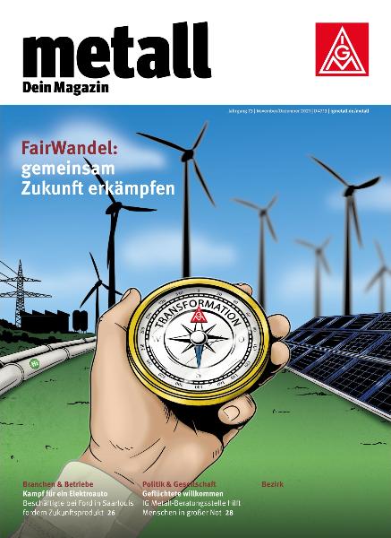 metall. Dein Magazin, November/Dezember 2021