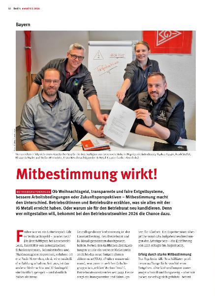 metall - Regionalseiten Bayern 1/2 2026