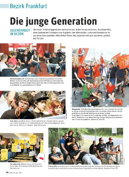 metallzeitung - Regionalseiten Frankfurt September2010