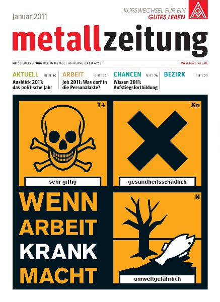 metallzeitung - Januar 2011