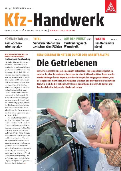 Kfz-Handwerk Nr. 9 / September 2011