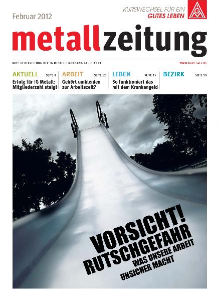metallzeitung Februar 2012