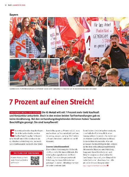 metall - Regionalseiten Bayern 11/12 2024