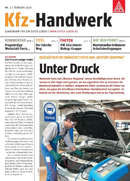 Kfz-Handwerk Nr. 3 / Februar 2010