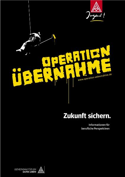 Zukunft sichern. Informationen für berufliche Perspektiven. Operation Übernahme