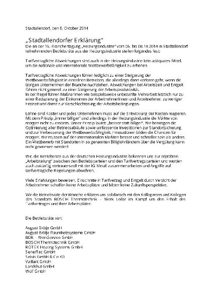 Stadtallendorfer Erklärung