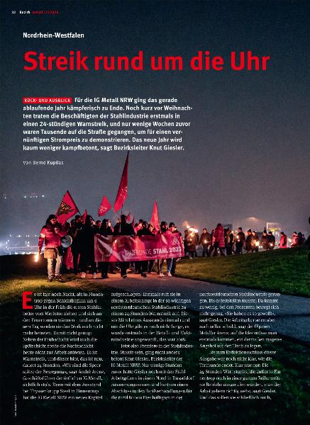 metall - Regionalseiten Nordrhein-Westfalen 1/2 2024