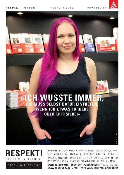 Ich wusste immer, ich muss selbst dafür eintreten, wenn ich etwas fordere oder kritisiere!