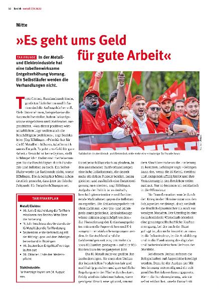 metall - Regionalseiten Mitte Juli/August 2022