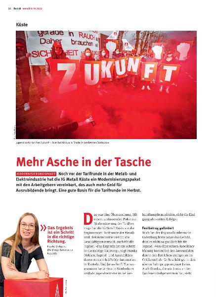 metall - Regionalseiten Küste September/Oktober 2022