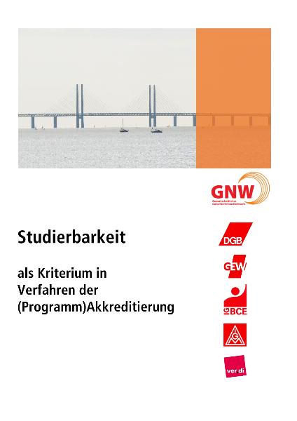 Studierbarkeit als Kriterium in Verfahren der (Programm)Akkreditierung