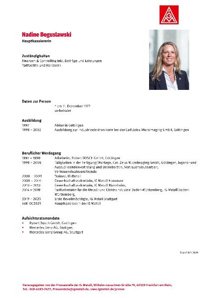 Lebenslauf Nadine Boguslawski