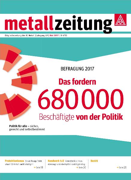 metallzeitung Mai 2017