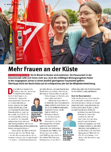 metall - Regionalseiten Küste 3/4 2024
