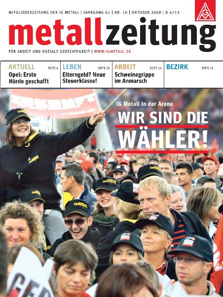 metallzeitung - Oktober 2009