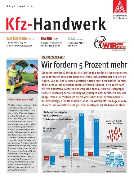 Kfz-Handwerk Nr. 31/ Mai 2017